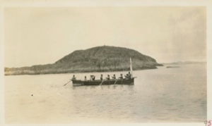 Image of Oomiak [umiak] - Eskimo [Kalaallit] women's boat